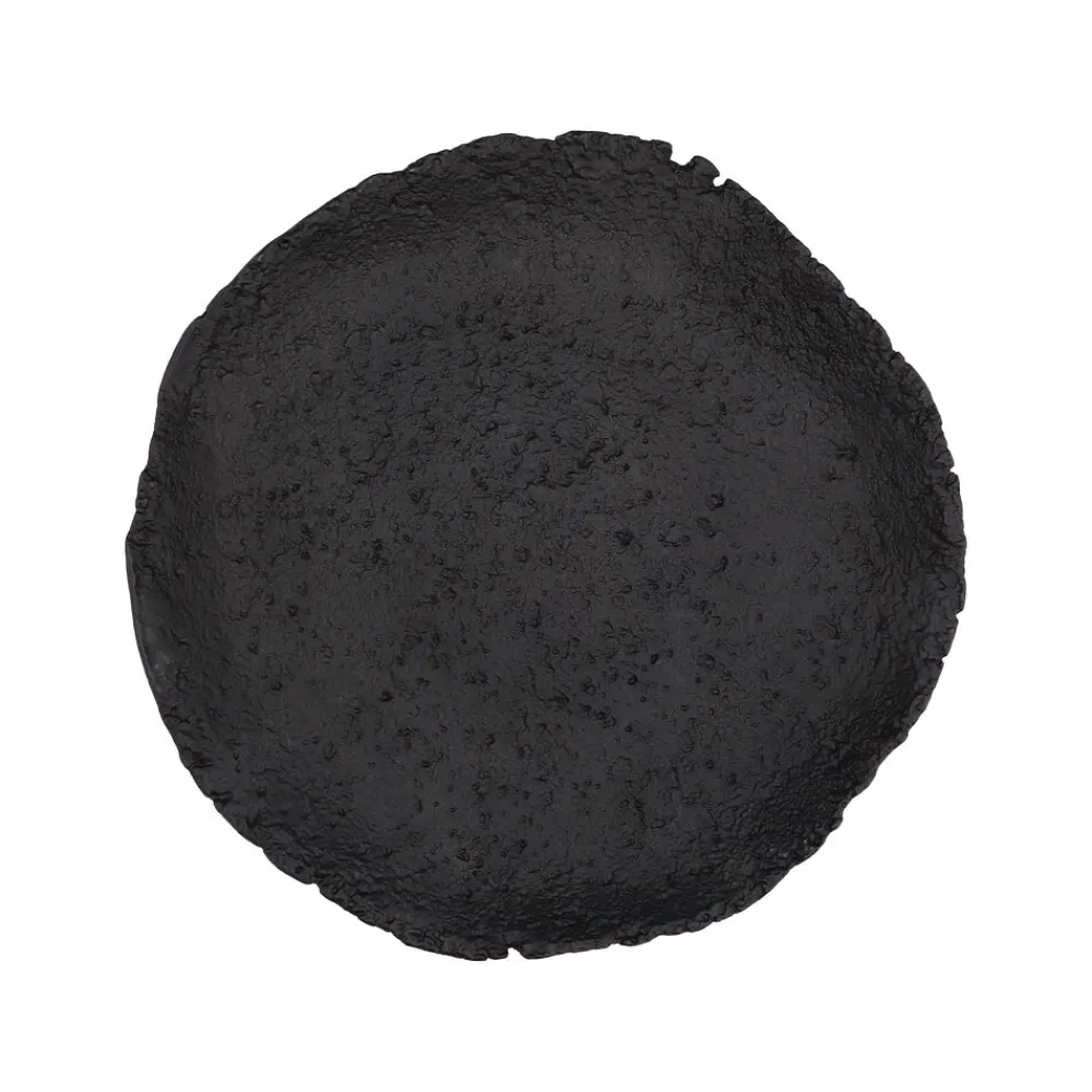 Pomax Bols & Paniers-TROMSO - plat - aluminium - DIA 29,5 x H 3 cm - noir
