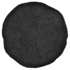 Pomax Bols & Paniers-TROMSO - plat - aluminium - DIA 42 x H 4 cm - noir