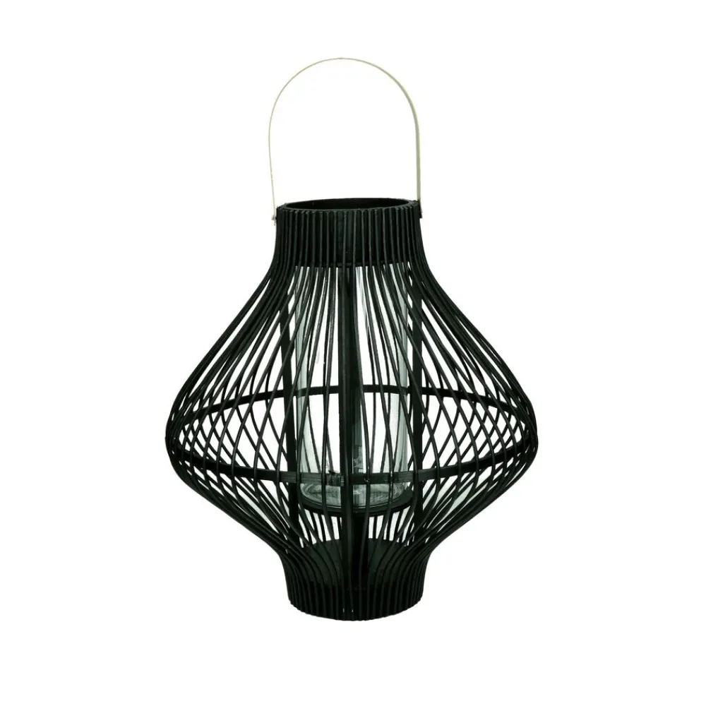 Pomax Lanternes-TULA - lanterne - bambou / métal - DIA 39 x H 43 cm
