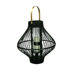 Pomax Lanternes-TULA - lanterne - bambou / métal - DIA 39 x H 43 cm