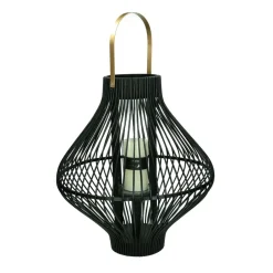 Pomax Lanternes-TULA - lanterne - bambou / métal - DIA 45 x H 50 cm