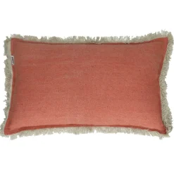 Pomax Coussins-TUVI - coussin - coton - L 50 x W 30 cm - rose
