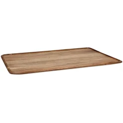 Pomax Plateaux-ULRIKE - plateau - bois d'acacia - L 50 x W 35 x H 1,5 cm - naturel