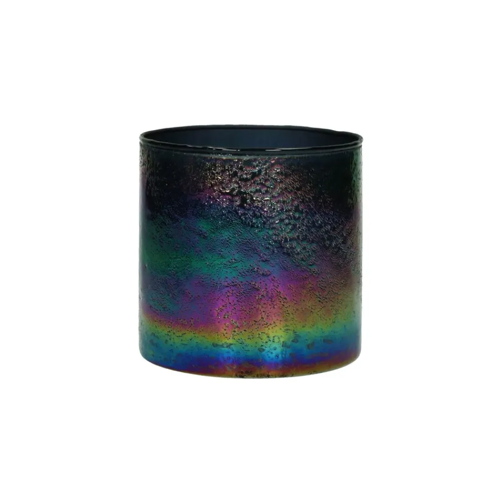Pomax Photophores / T-lights-UNICORN - photophore - verre - DIA 15 x H 15 cm - iridescent