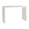 Pomax Consoles-VERONA - console - enduit à la chaux - L 120 x W 40 x H 80 cm - blanc cassé