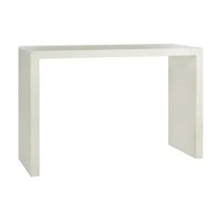 Pomax Consoles-VERONA - console - enduit à la chaux - L 120 x W 40 x H 80 cm - blanc cassé