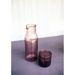 Pomax Carafes-VICO - carafe - verre - DIA 8,5 x H 24,5 cm - figue