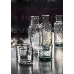 Pomax Carafes-VICO - carafe - verre - DIA 8,5 x H 24,5 cm - fumé