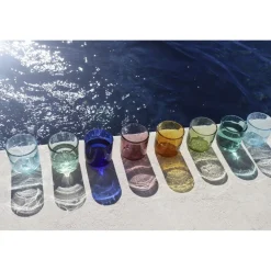 Pomax Verres-VICO - gobelet - verre - DIA 8 x H 8,2 cm - olive