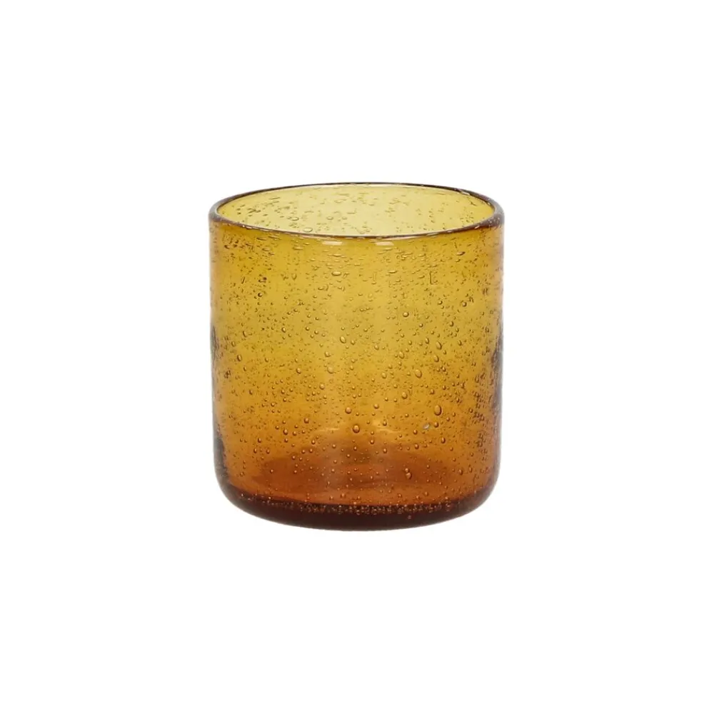 Pomax Verres-VICO - verre à eau - verre - DIA 8 x H 8,2 cm - ambre