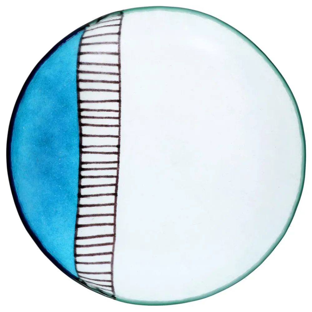 Pomax Vaisselle-VIDRO - plat - verre - DIA 30 x H 6 cm - noir