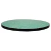 Pomax Concepts Modulaires-ZELLIX - dessus de table - zelliges marocaines - DIA 55 x H 2 cm - aqua