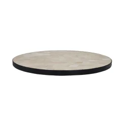 Pomax Concepts Modulaires-ZELLIX - dessus de table - zelliges marocaines - DIA 45 x H 2 cm - beige